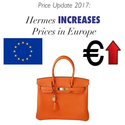 hermes european price increases.